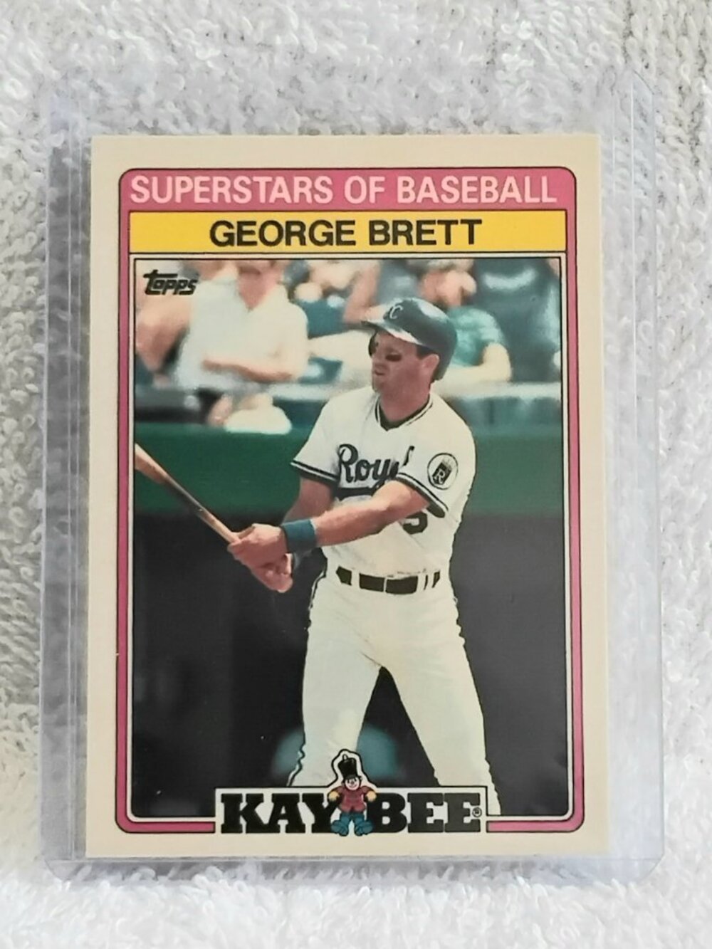 5/$20 Mint 1989 Topps/Kay Bee George Brett Superstars of Baseball MLB Card 2!!